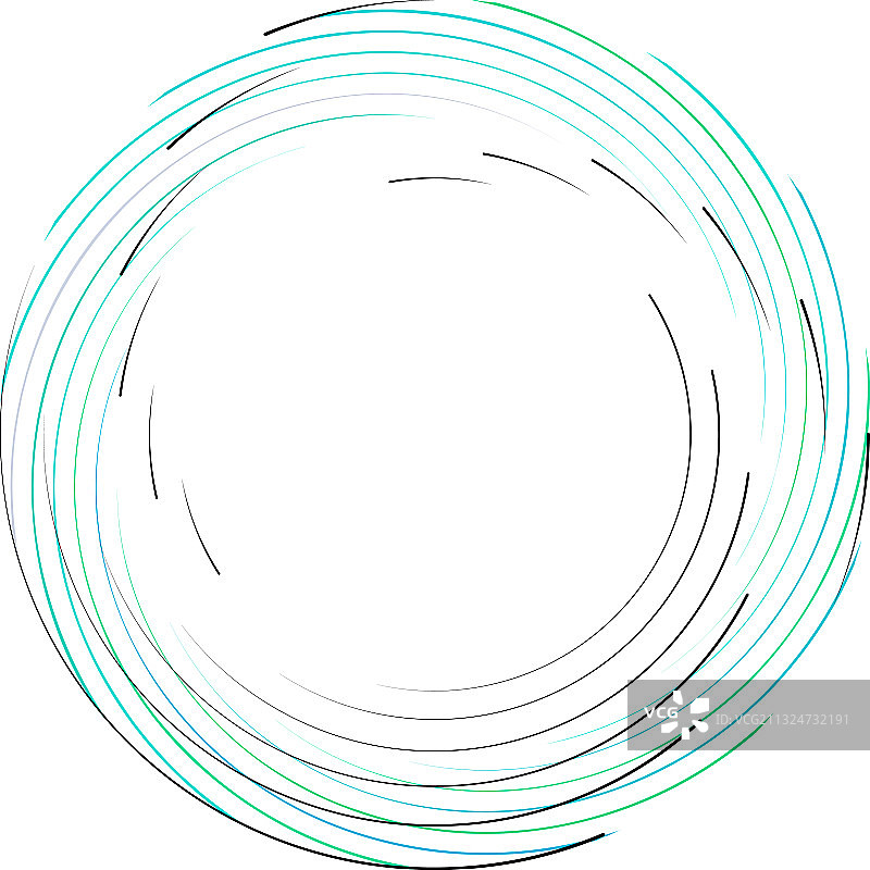 叠加抽象螺旋、漩涡、漩涡蜗壳图片素材