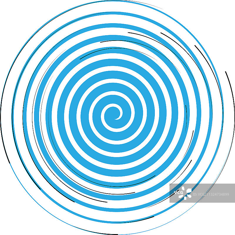 叠加抽象螺旋、漩涡、漩涡蜗壳图片素材