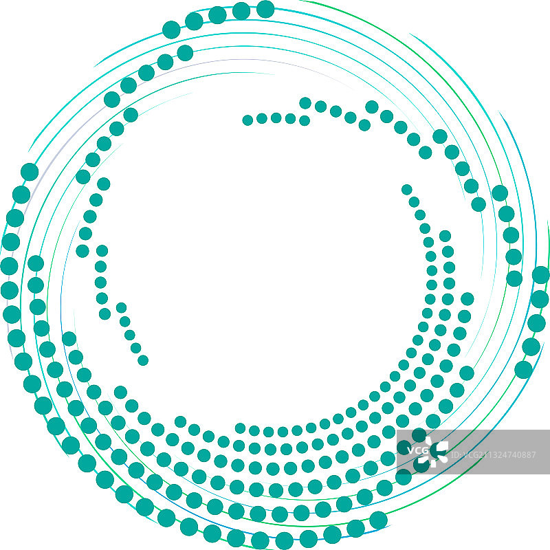 叠加抽象螺旋、漩涡、漩涡蜗壳图片素材