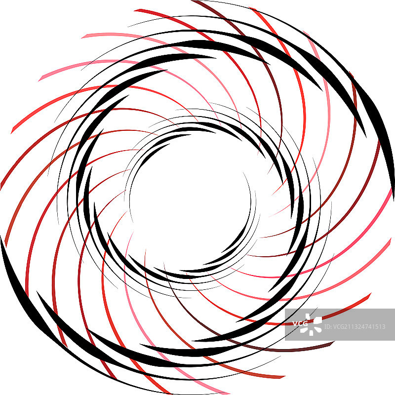 叠加抽象螺旋、漩涡、漩涡蜗壳图片素材