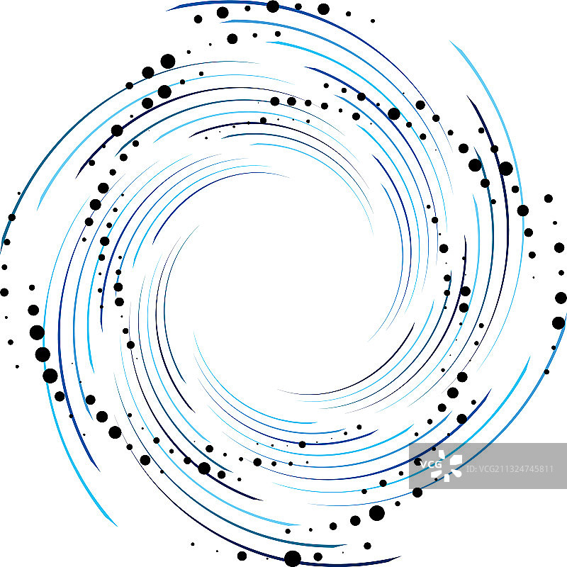 叠加抽象螺旋、漩涡、漩涡蜗壳图片素材