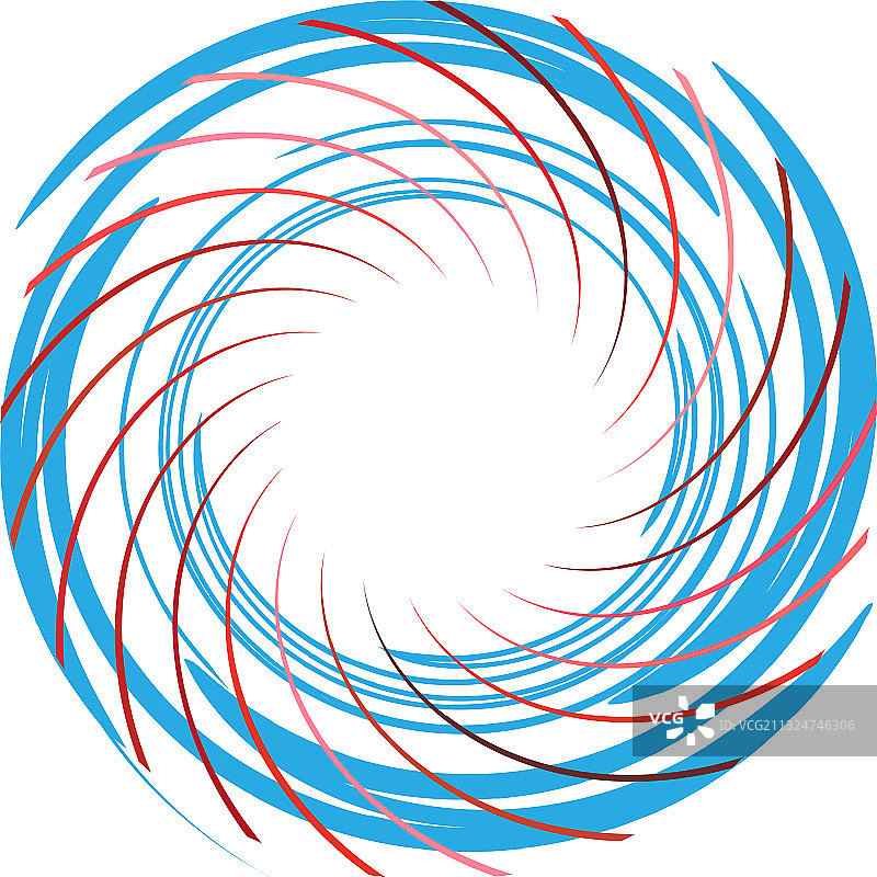 叠加抽象螺旋、漩涡、漩涡蜗壳图片素材