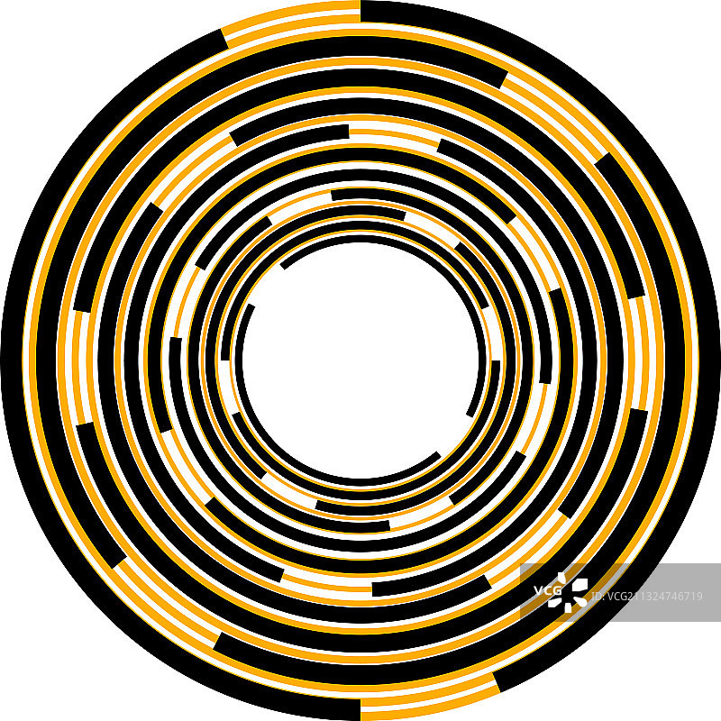 叠加抽象螺旋、漩涡、漩涡蜗壳图片素材