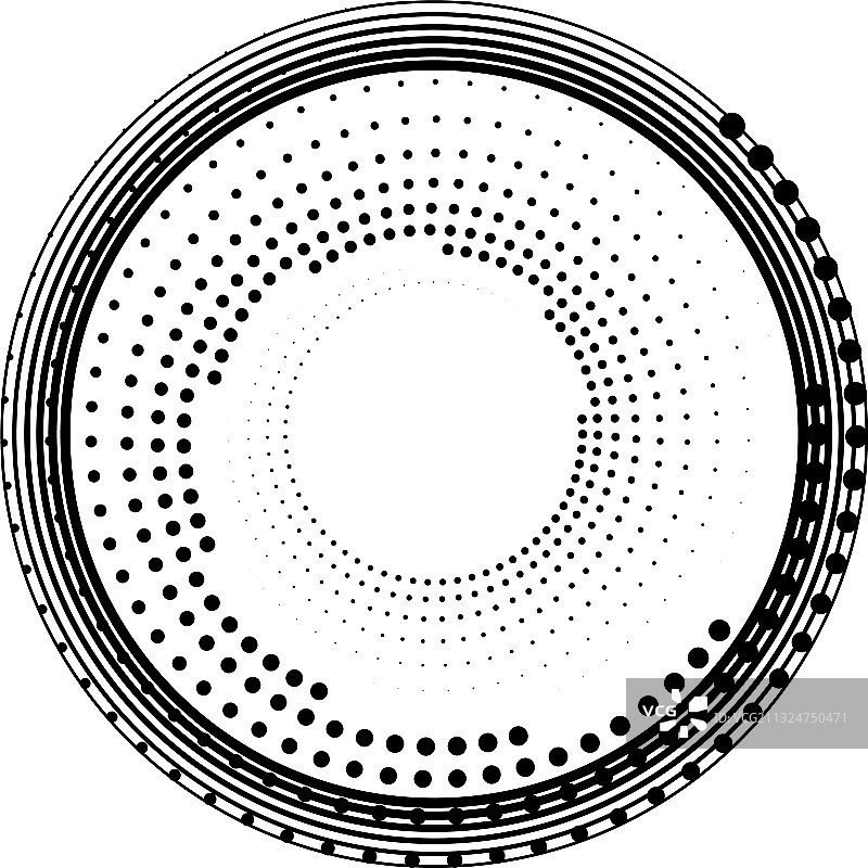 叠加抽象螺旋、漩涡、漩涡蜗壳图片素材
