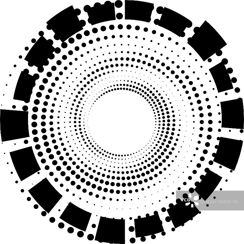 叠加抽象螺旋、漩涡、漩涡蜗壳图片素材