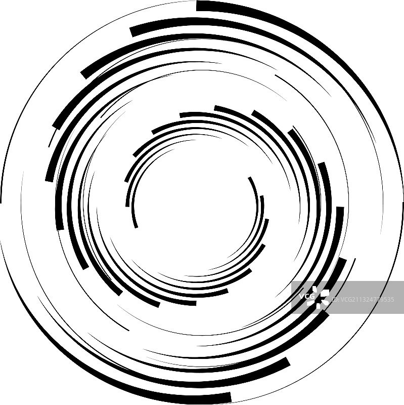 叠加抽象螺旋、漩涡、漩涡蜗壳图片素材