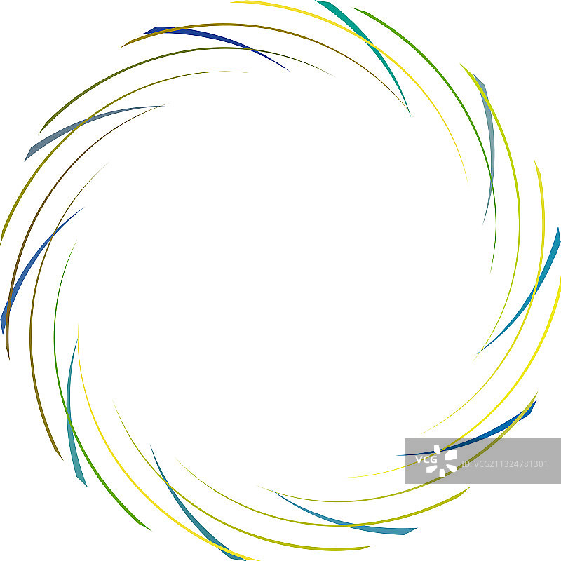 叠加抽象螺旋、漩涡、漩涡蜗壳图片素材