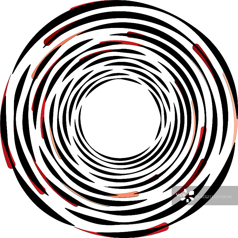 叠加抽象螺旋、漩涡、漩涡蜗壳图片素材