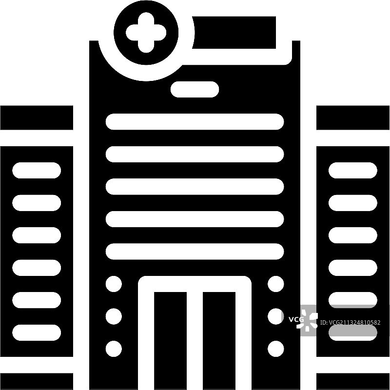 医院建筑标志符号图标图片素材