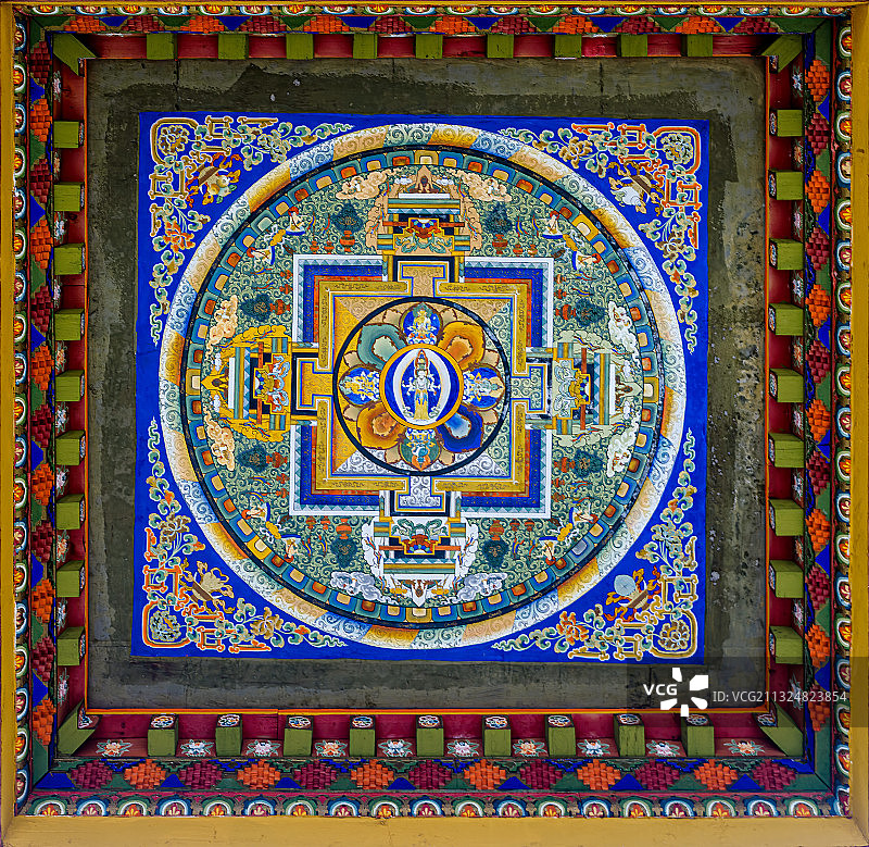 色拉寺图案图片素材