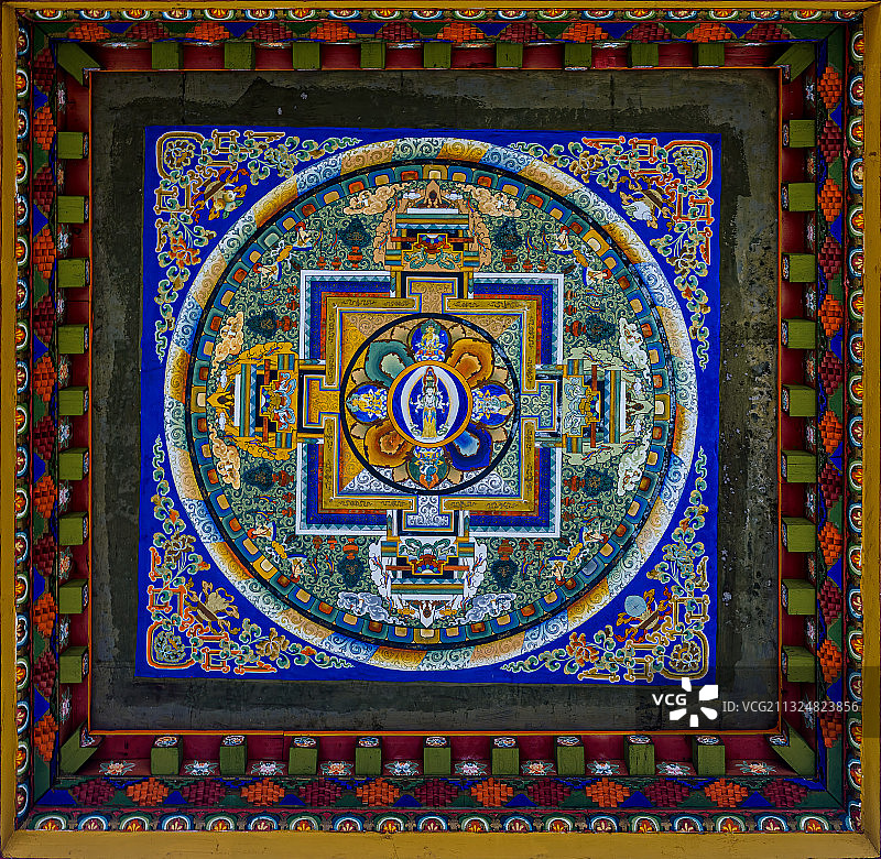 色拉寺图案图片素材