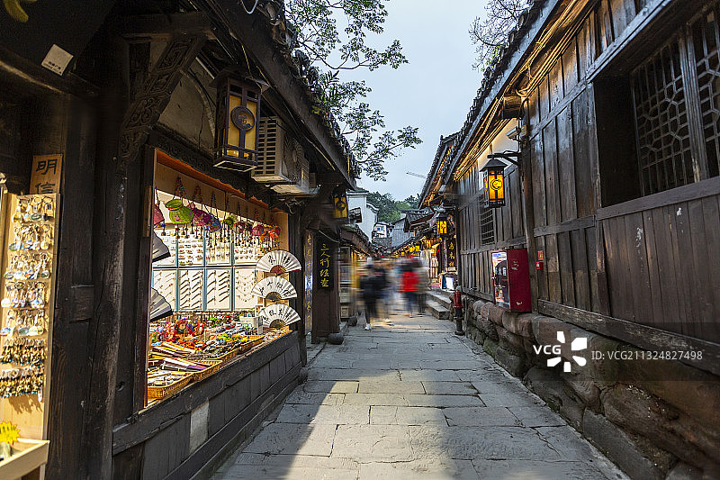重庆市磁器口古镇图片素材