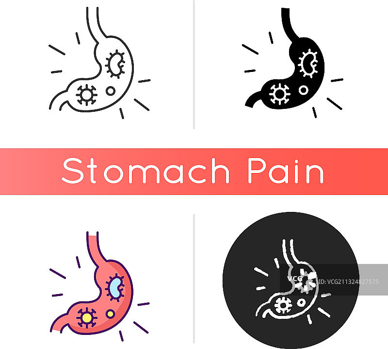 胃病毒图标图片素材