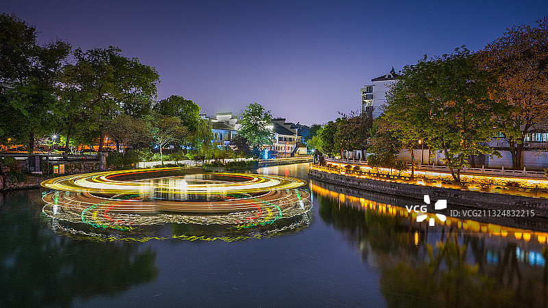外秦淮河画舫 南京图片素材