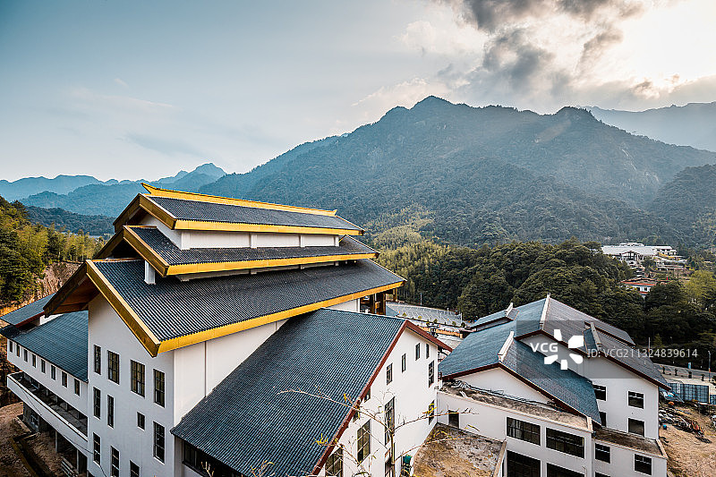 三清山逍遥谷图片素材