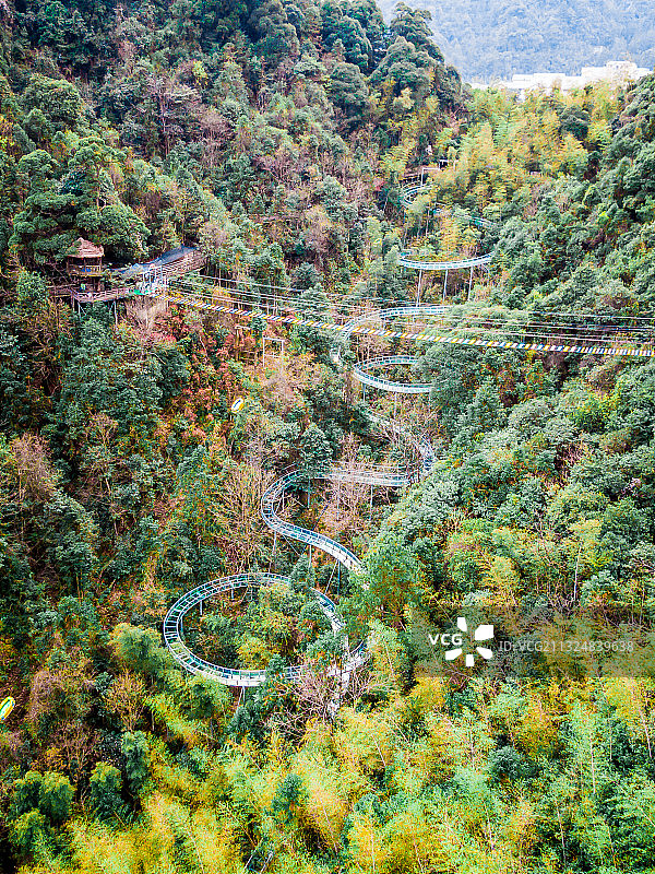 三清山逍遥谷图片素材