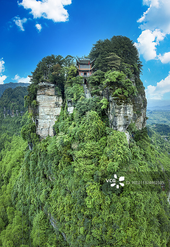 重庆綦江白云观图片素材