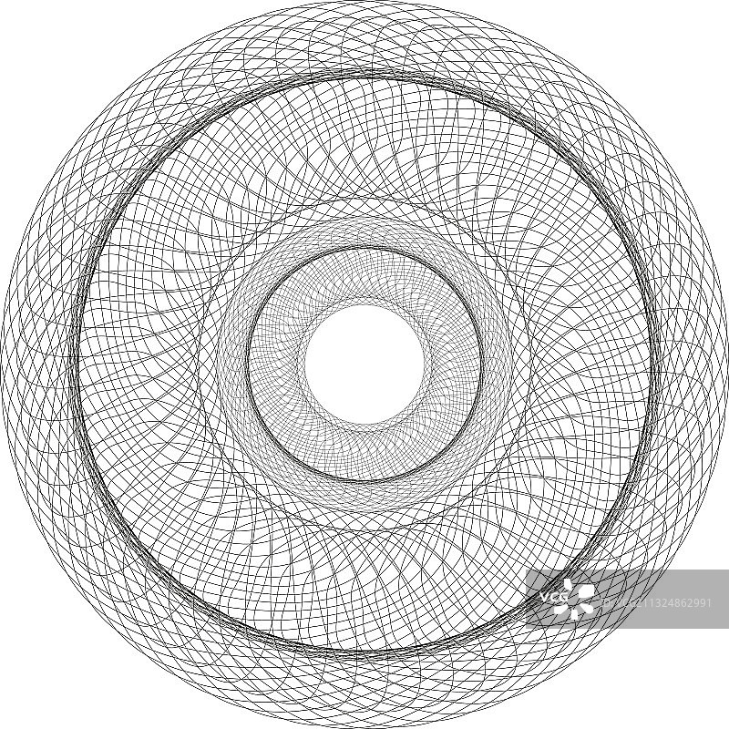 证书文凭用团花图案图片素材