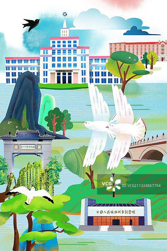 北京红色之旅图片素材