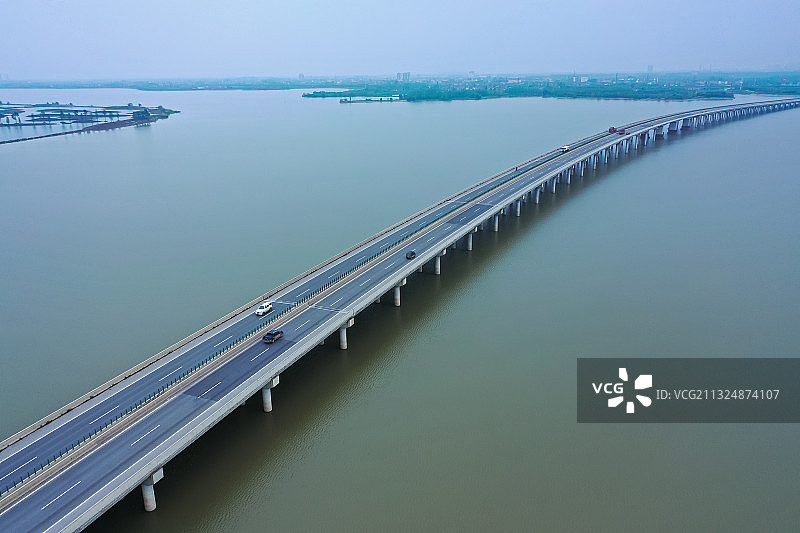 沙市长湖特大桥图片素材