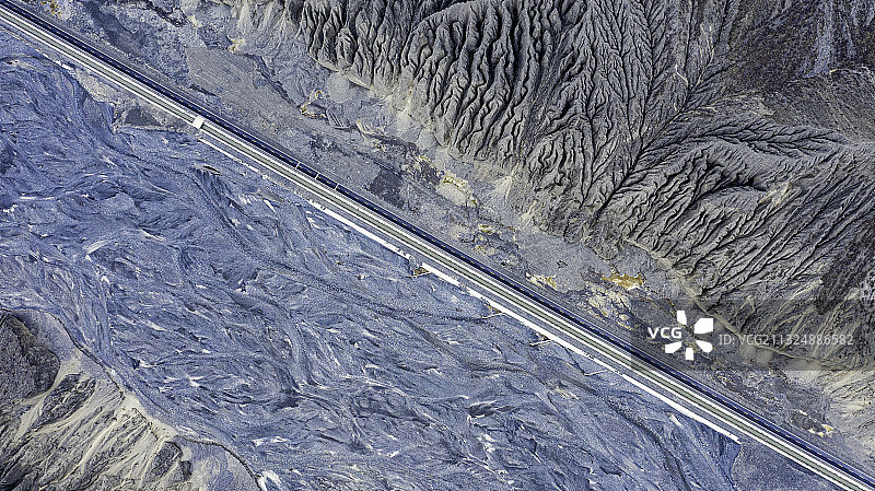 独山子大峡谷图片素材