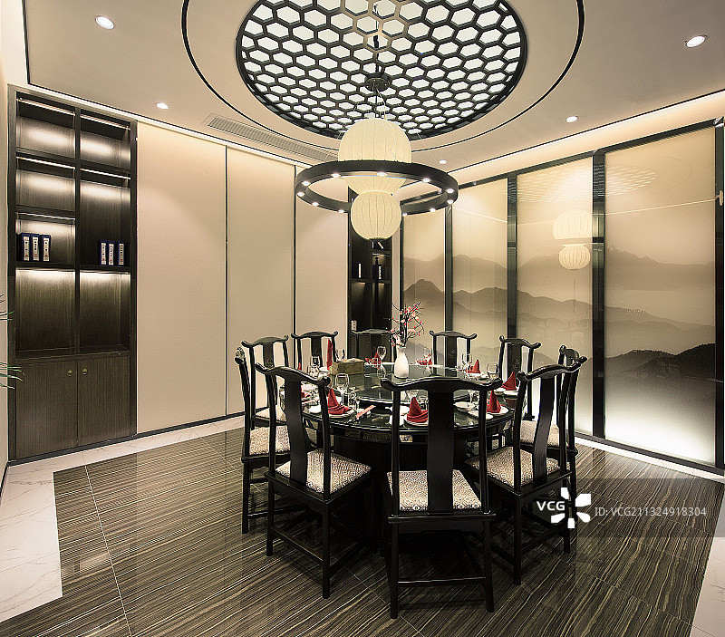 酒店宾馆包厢房间装饰装潢图片素材