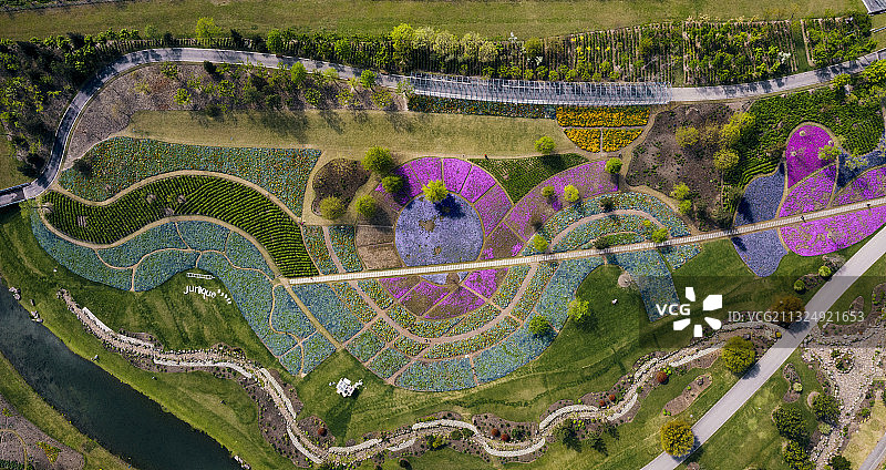 花园步道图片素材