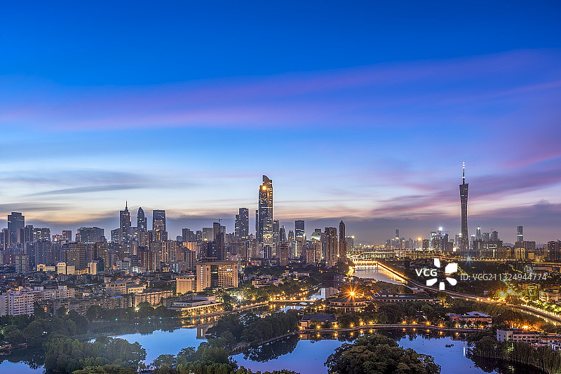 广东省广州市城市建设城市风光图片素材