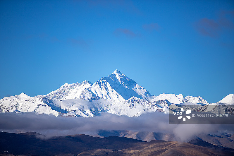 珠穆朗玛峰图片素材