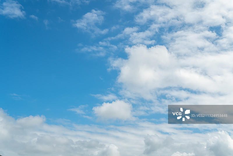 蓝天白云自然景观图片素材