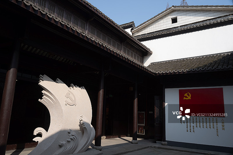 中共杭州小组纪念馆图片素材