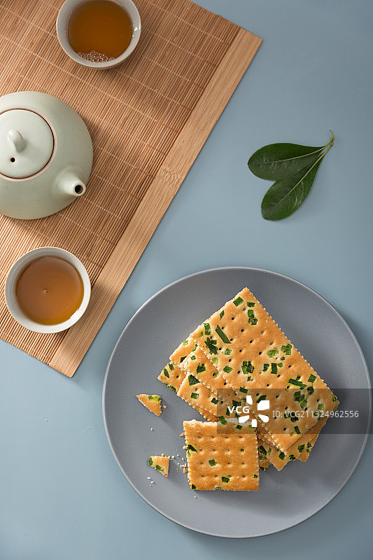 葱油饼干图片素材