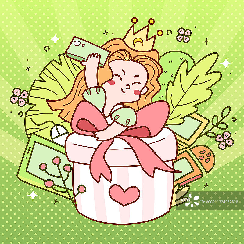 女王节矢量插画图片素材