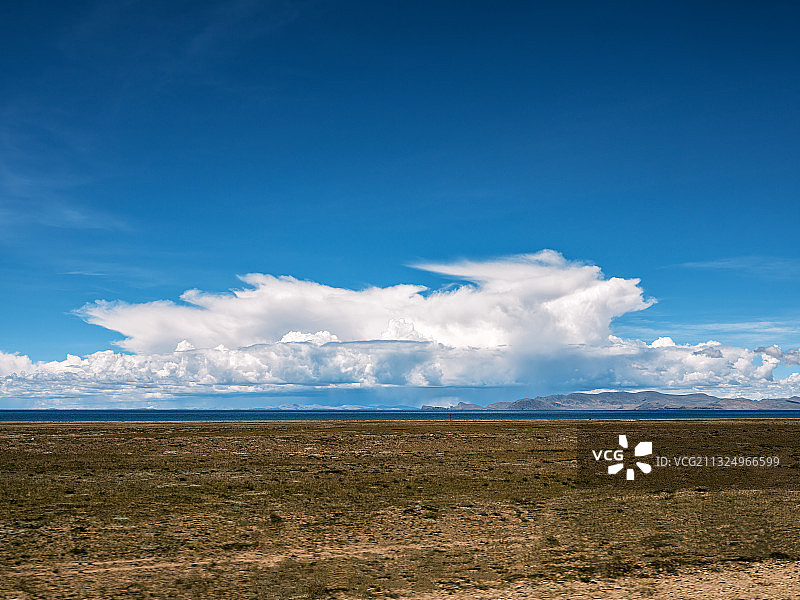纳木错奇云图片素材