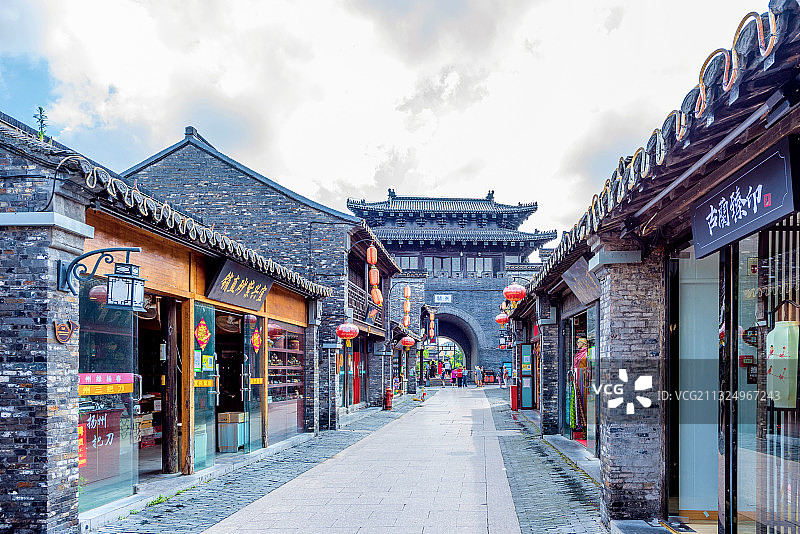 中国江苏扬州东关街图片素材