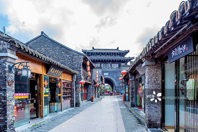 中国江苏扬州东关街图片素材