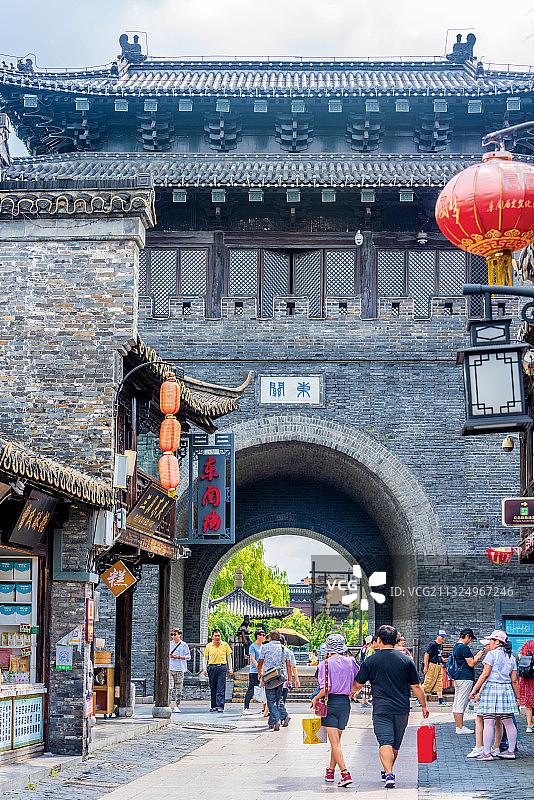 中国江苏扬州东关街图片素材