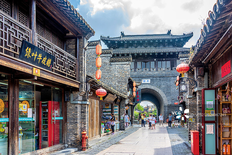中国江苏扬州东关街图片素材