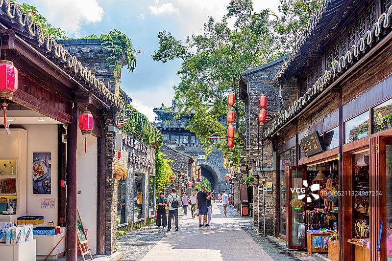 中国江苏扬州东关街图片素材