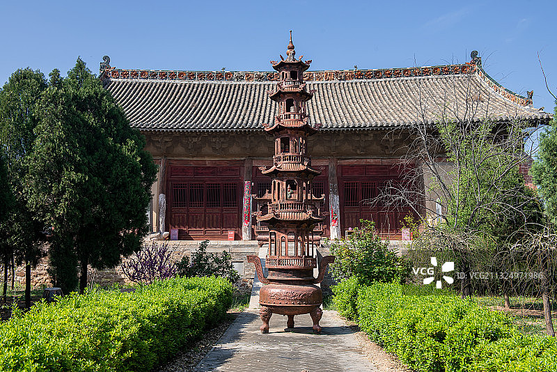芮城清凉寺图片素材