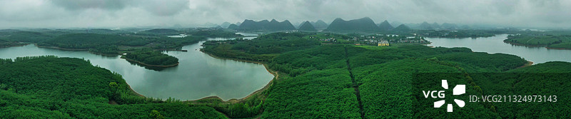 贵阳红枫湖，山青水秀美不胜收图片素材