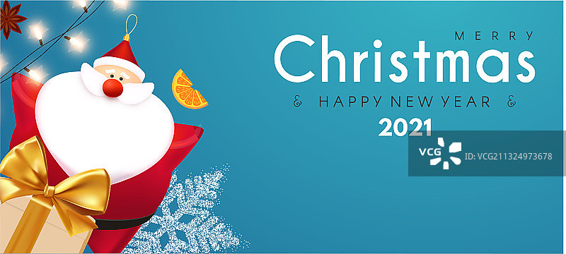 圣诞快乐，2021新年设计图片素材