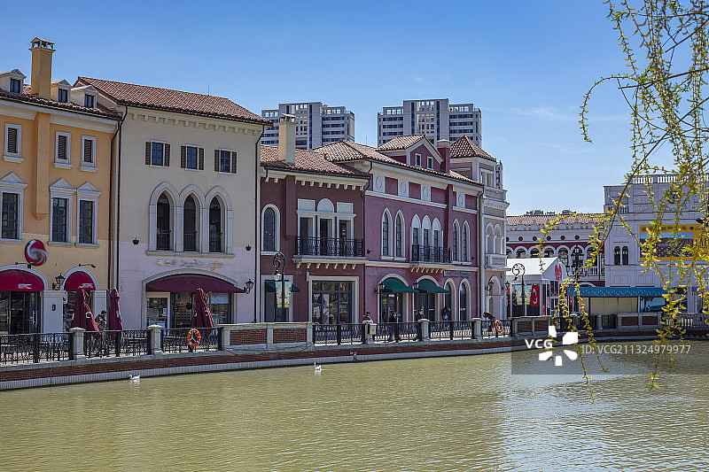 济南百联海那城奥特莱斯广场图片素材