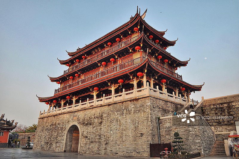 广东潮州古城广济楼图片素材