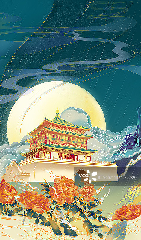 24节气-谷雨图片素材