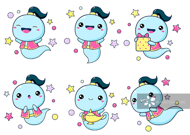 可爱精灵套装图片素材