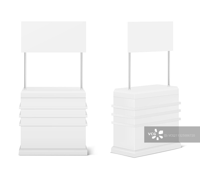 便携式促销柜台展示桌图片素材