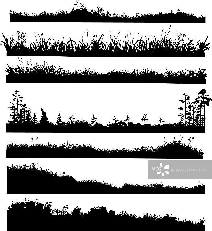 逼真黑白捆图片素材