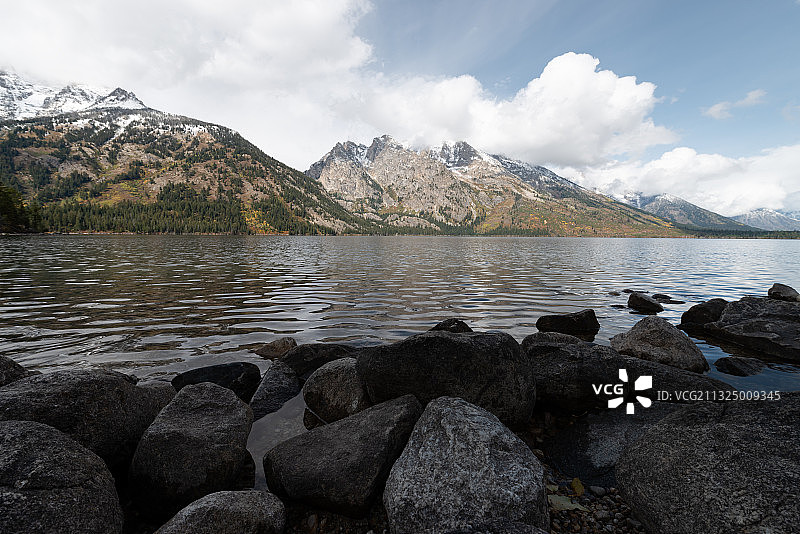 美国怀俄明大提顿国家公园图片素材