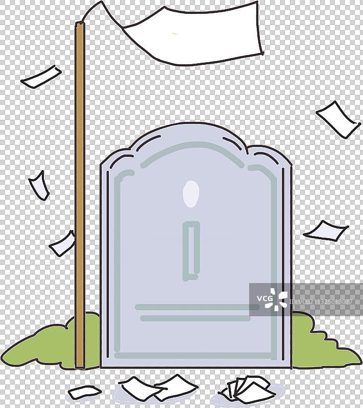 墓碑元素图片素材